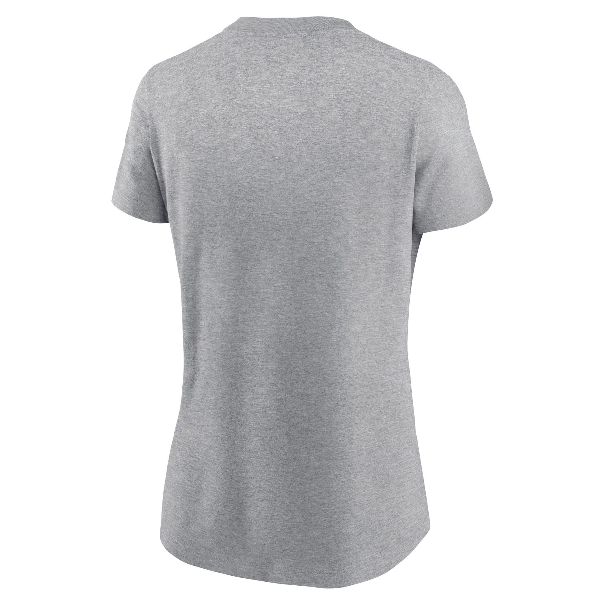 Women's Nike Heather Gray Philadelphia Phillies Logo T-Shirt